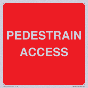 PEDESTRAIN ACCESS